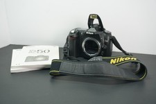 Nikon D50 6.1MP Digital Body Only Battery and SD card not included brk door 