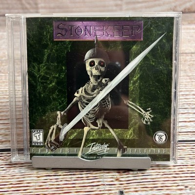 Stonekeep Interplay Windows 95 PC Game CD-ROM Fantasy RPG Jewel Case Vintage
