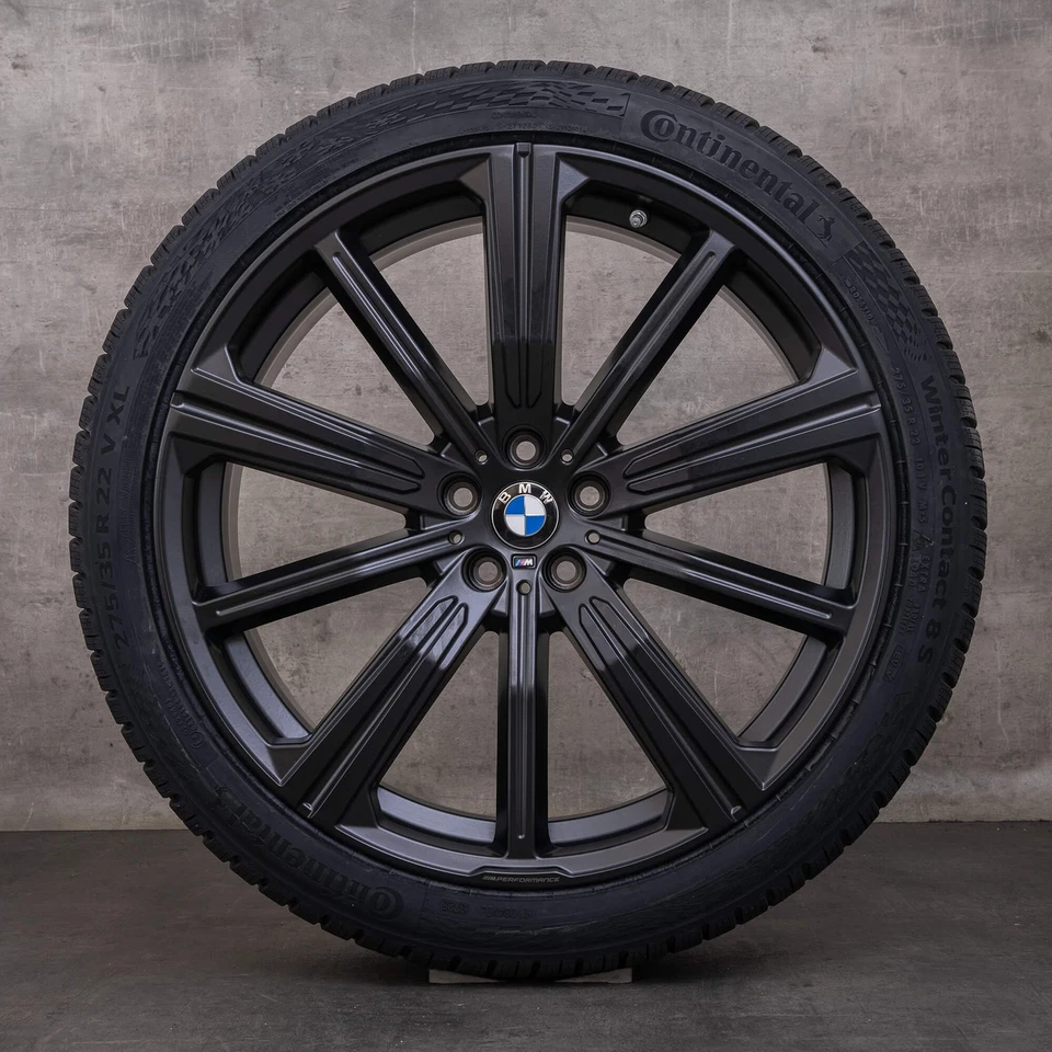 BMW X5 X6 Winterräder 22 Zoll G05 G06 Felgen Styling 749 M 6893544 6893545 - Bild 2 von 4