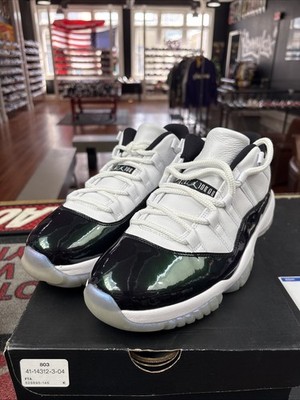 Size 10.5 - Air Jordan 11 Retro Low Emerald for sale online | eBay