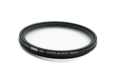 SYSTEM-S Star Burst Filter 52 mm 360° Cross Flare Linse für Smartphone