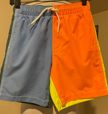 GAP Boys Bright Multicolored Swim Shorts Trunks UPF 50 NWT - 12 XL Extra Large