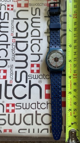Swatch Backslash GS700 1988 Standard Gents 35mm Vintage - Picture 5 of 5