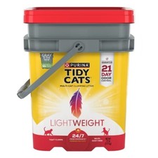 Purina Tidy Cats Lightweight 24/7 Low Dust Clumping Scoop Cat  Kitty Litter