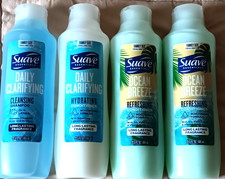 Suave Essentials Shampoo Conditioner Lot Ocean Breeze Daily Clarifying 117261