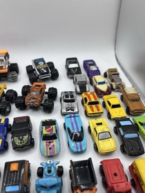 Huge Vtg Diecast & Micro Vehicle Lot Matchbox Galoob Micro Machines Majority
