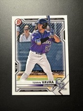 Terrin Vavra Colorado Rockies 2021 Bowman Prospect