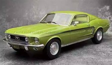 NOREV  1968 Ford Mustang Fastback GT light green 1:12 Car Pre-built Model