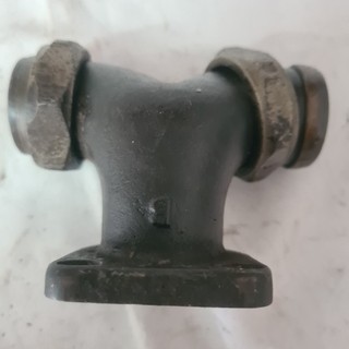 Vintage Motorcycle Y Intake / Carburettor Manifold – Early American