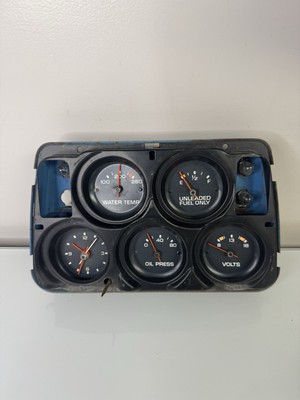 Chevrolet Corvette C3 OEM Center Console Gauge Cluster * See Info* 