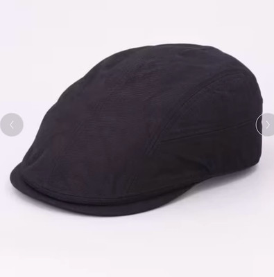 NEW CA4LA Tokyo HK DENIM HUNTI 2 Black Denim Flat Cap - Made in