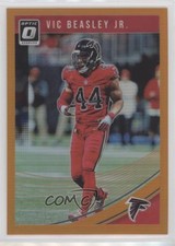 2018 Donruss Optic Orange Prizm 173/199 Vic Beasley Jr #7 1u6