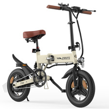 250W Klapp E-Bike 14Zoll Räder Doppelscheibenbremse Reichweite 50km 25 km/H