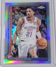 2025-26 Topps Chrome Refractor Aaron Wiggins #196 Oklahoma City Thunder NBA
