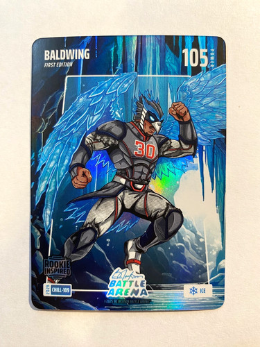 2026 Bo Jackson Battle Arena BALDWING Drake Baldwin (RC) CHILL Battle Foil #109