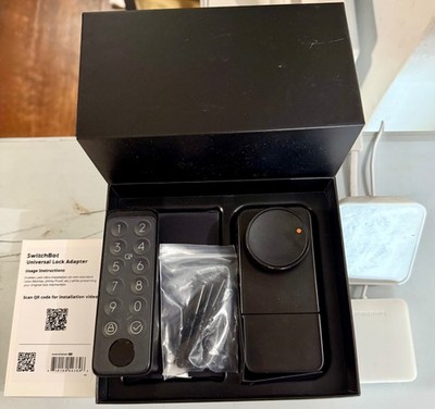SwitchBot Smart Lock Bundle With SwitchBot Lock Keypad,SwitchBot, Hub2 & mini