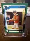 2024 Panini Donruss - Rated Rookie Bo Nix #369 Press Proof Green (RC)