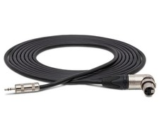 Hosa MXM-001.5RS Microphone Cable 3.5 mm TRS Male to Neutrik Right Angle XLR
