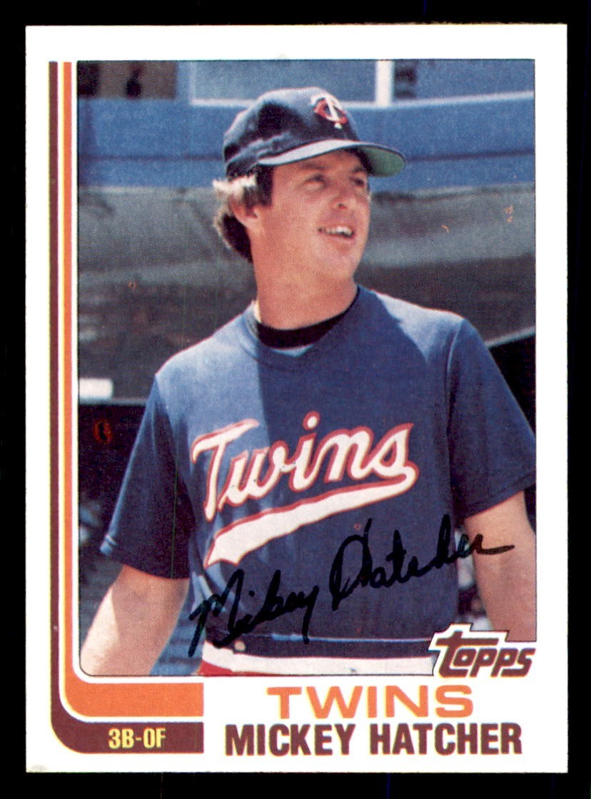 1982 Topps - Mickey Hatcher #467 NM-NM/MT