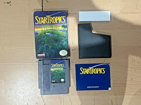 StarTropics Nintendo NES CIB KOMPLETTE BOX HANDBUCH & KARTE - UK-Verk&auml;ufer