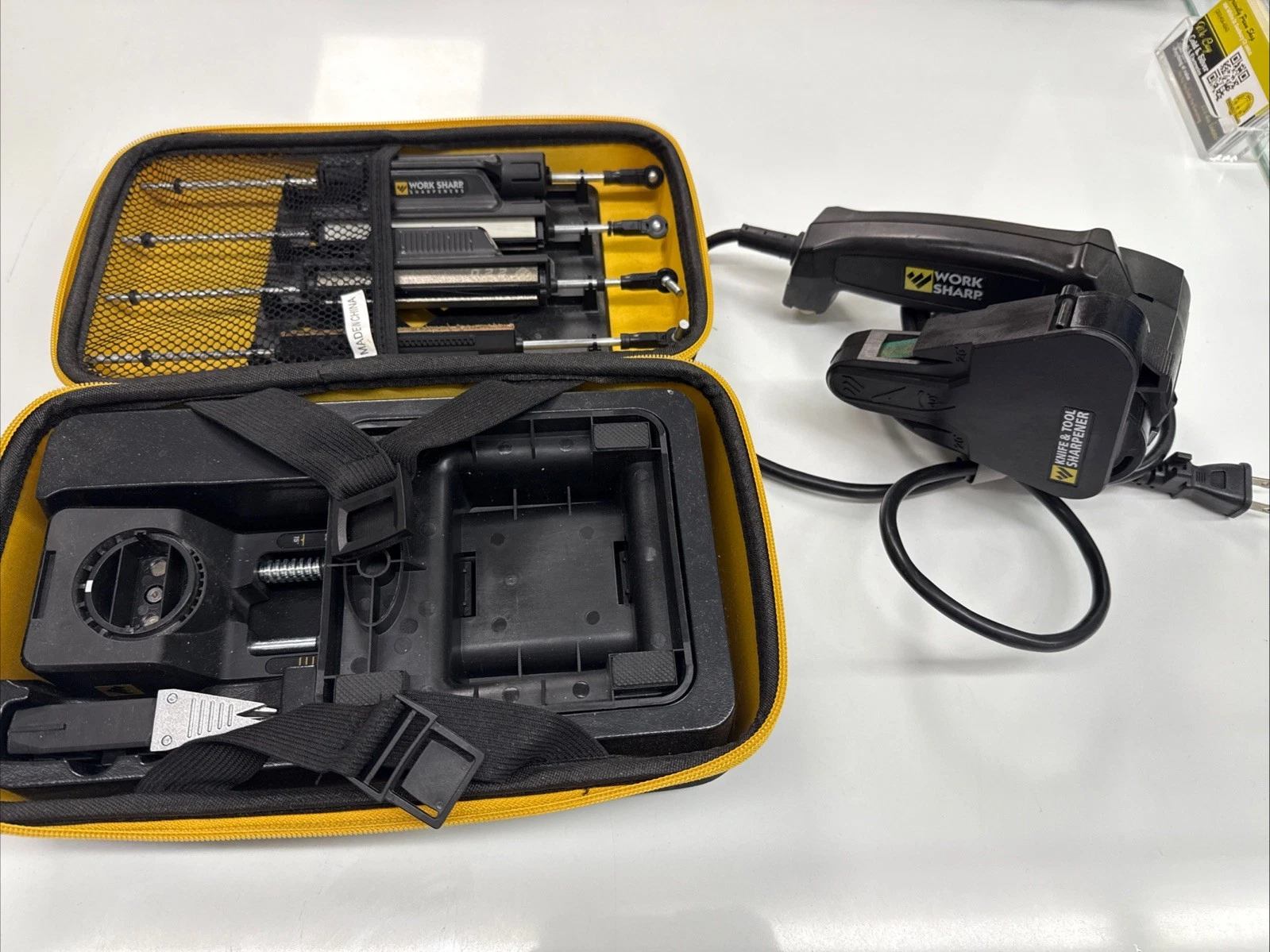 Work Sharp WSKTS Tool Sharpener Adjustable With Precision Adjust Elite Kit!