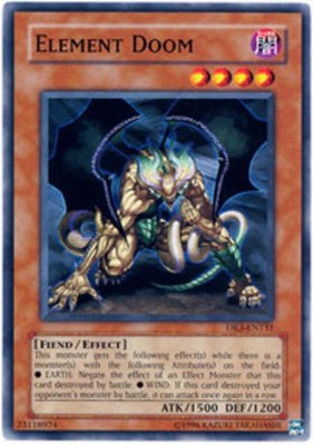 Element Doom - DR3-EN131 - Common - Unlimited Edition - Heavily Played - Dark Re