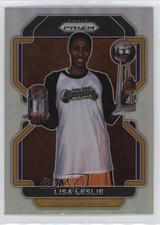 2022 Panini Prizm WNBA Silver Prizm Lisa Leslie #194 HOF 02v3