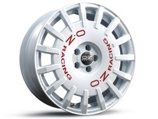 CERCHIO IN LEGA PER BMW SERIE 1 8,0J18" 5X112 45 75 OZ RALLY RACING RACE WHITE R