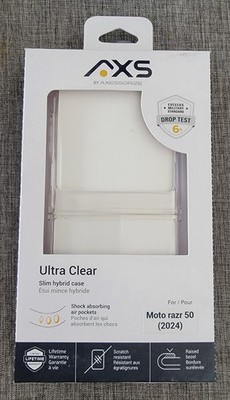 AXS By Accessorize Clear case for Moto Razr 50 2024