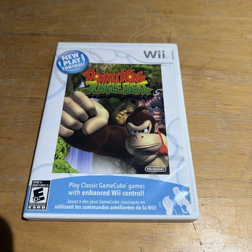 Donkey Kong Jungle Beat Nintendo Wii 2009 Complete