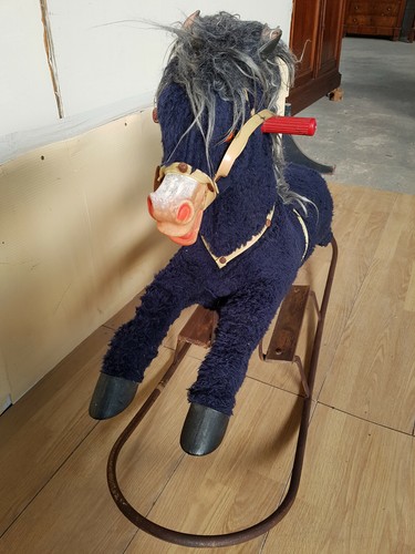 CAVALLO A DONDOLO VINTAGE ITALIA EPOCA 900' - Foto 6 di 9
