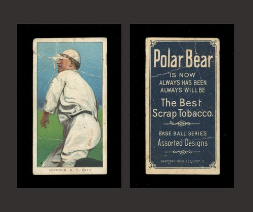 1909-11 T206 - CY SEYMOUR (THROWING) - POLAR BEAR