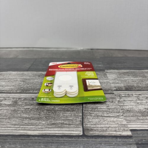 3M Command Medium Picture Hanging Strips, Damage Free Hanging, 4 Pairs {C} - Picture 4 of 9