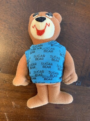 Vintage Sugar Bear 5” Mini Plush! Post Cereal Super Sugar Crisp