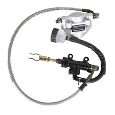 Go Kart Golf cart ATV Caliper Master Cylinder Rear Hydraulic Brake Assembly