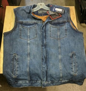 daniel smart denim vest