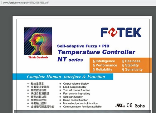 Fotek Temperature Controller NT-96RE 96x96mm K/J/Pt PID Relay Out NT-96R NT-96 - Picture 7 of 8