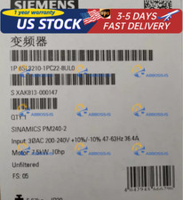 6SL3210-1PC22-8UL0 New Siemens Frequency Conv...
