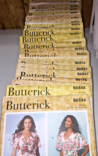 Butterick sewing patterns uncut count 80 - Picture 3 of 8