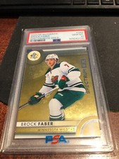 23/24 SP AUTHENTIC SPECTRUM FX GOLD BROCK FABER RC 26/50 SP PSA 10