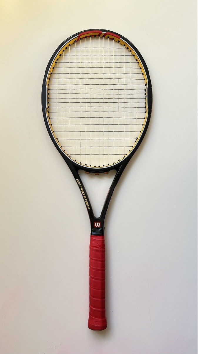 Rare Used Old Stock Wilson Hyper Pro Staff Tour 90 4 3/8 grip Tennis racquet