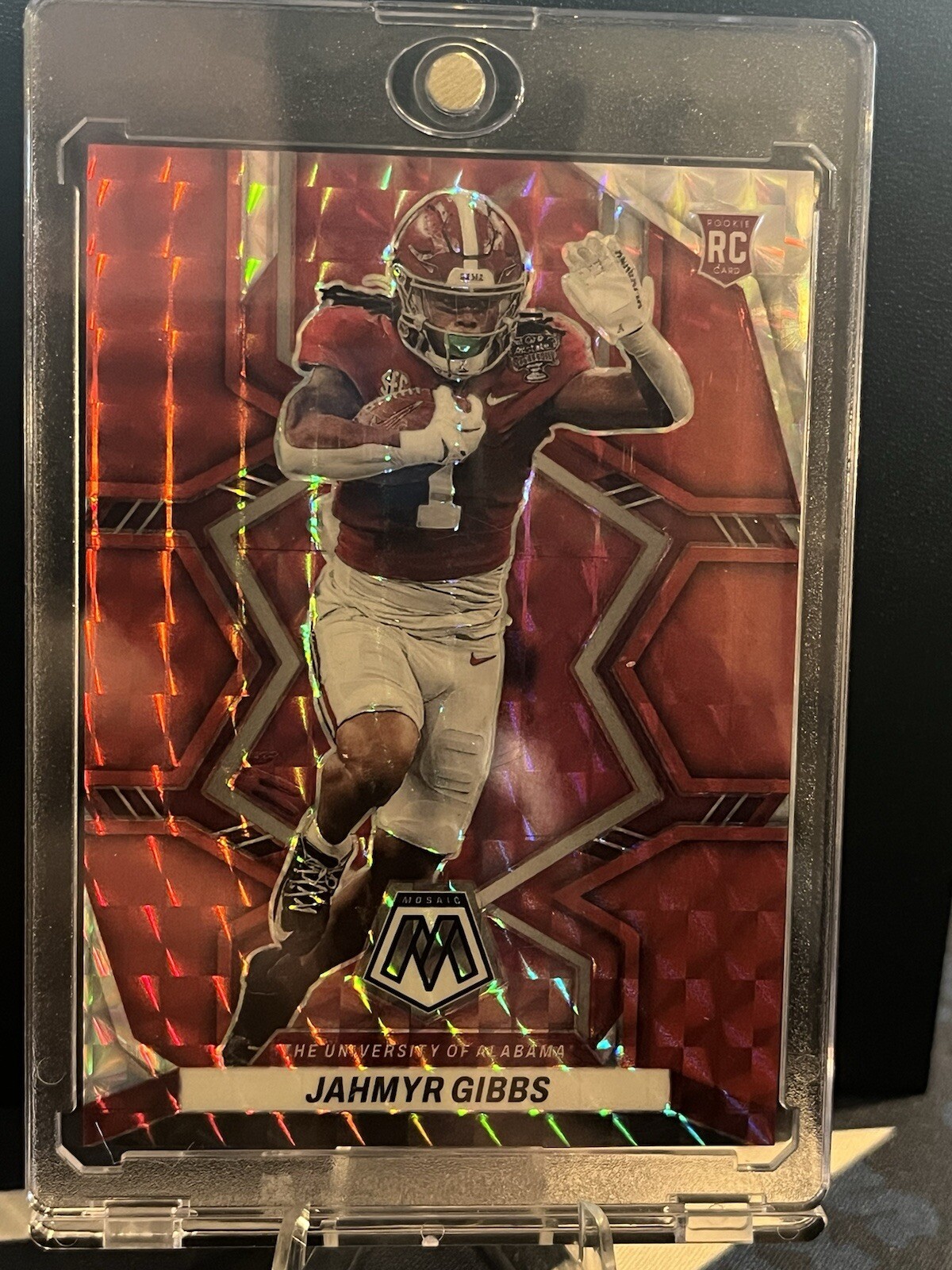 2023 Panini Mosaic Draft Picks - #8 Jahmyr Gibbs (RC) 29/99