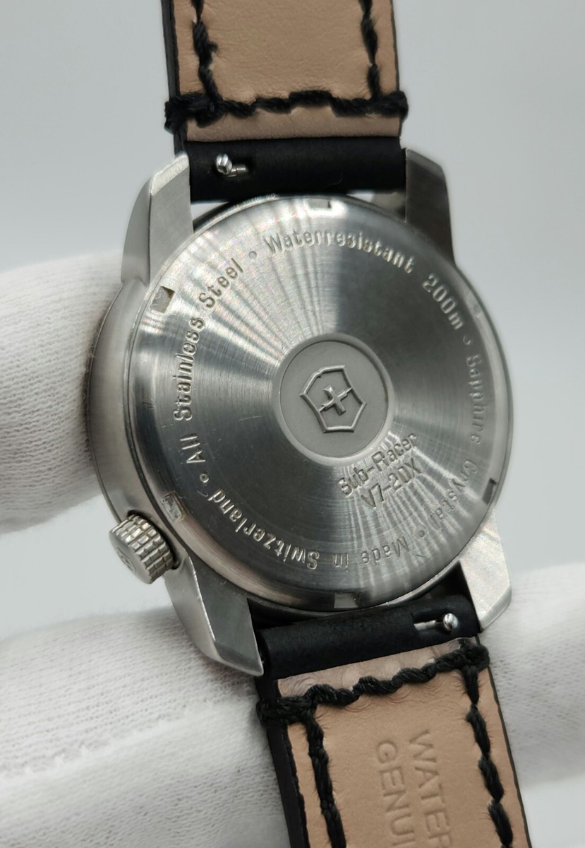 Victorinox Sub-Racer V7-20X Men's Silver Tone Quartz Watch w