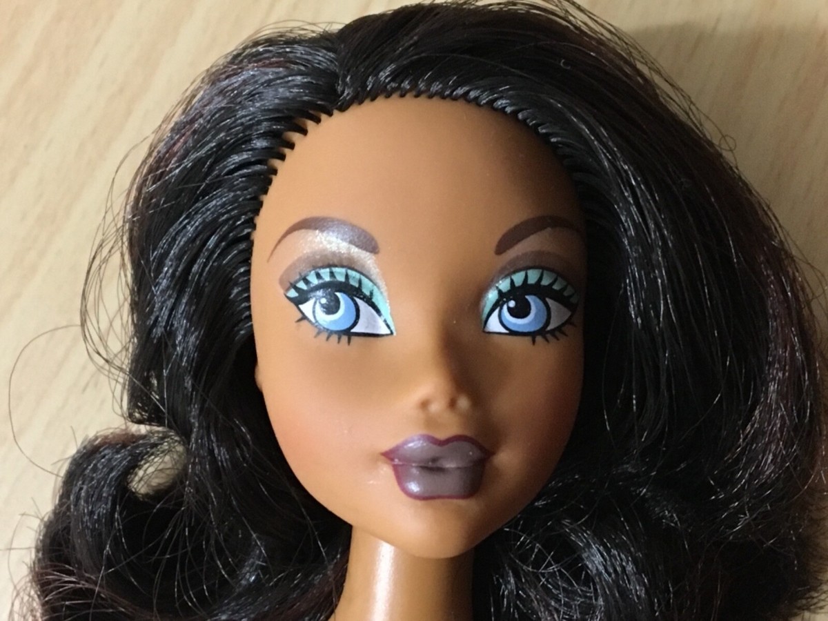 Barbie My Scene Swappin' Styles Madison Westley Doll Heads Red