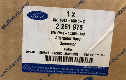 Genuine Ford C-Max CEU/Focus CEW/Kuga 150 AMP Diesel Alternator 2261975 - Picture 5 of 5