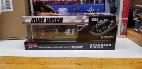 Kurt Busch 2018 #41 Monster Energy pressofuso scala 1/24 NASCAR - Foto 18 di 24