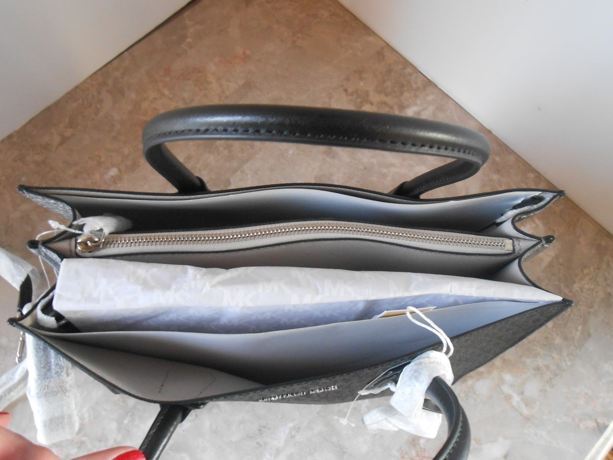 New MICHAEL KORS STUDIO Mercer Large Convertible Tote $328 BLACK