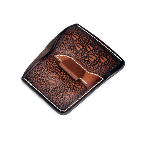 TOURBON Hunting Leather Revolver Holster Pistol Magazine Belt Pouch Knife Holder - Picture 12 of 20