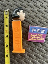 PEZ Dispenser Peanuts Lucy with Feet, Orange Color Base Made in Slovenia