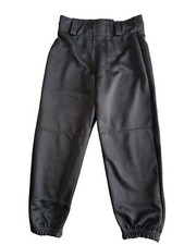 EASTON Youth PRO PULL UP Baseball Pant- Black Small 23  x25  